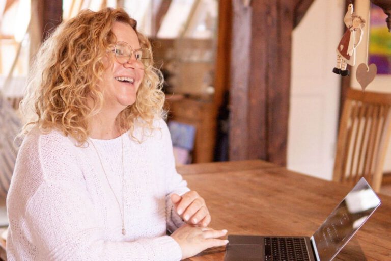 Sabine Götz im Gespräch